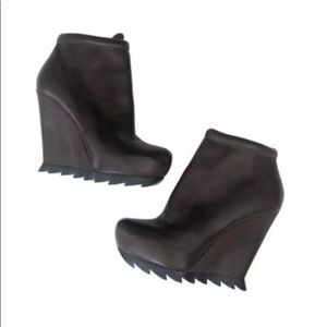Camilla skovgaard brown leather ankle boots 6 1/2
